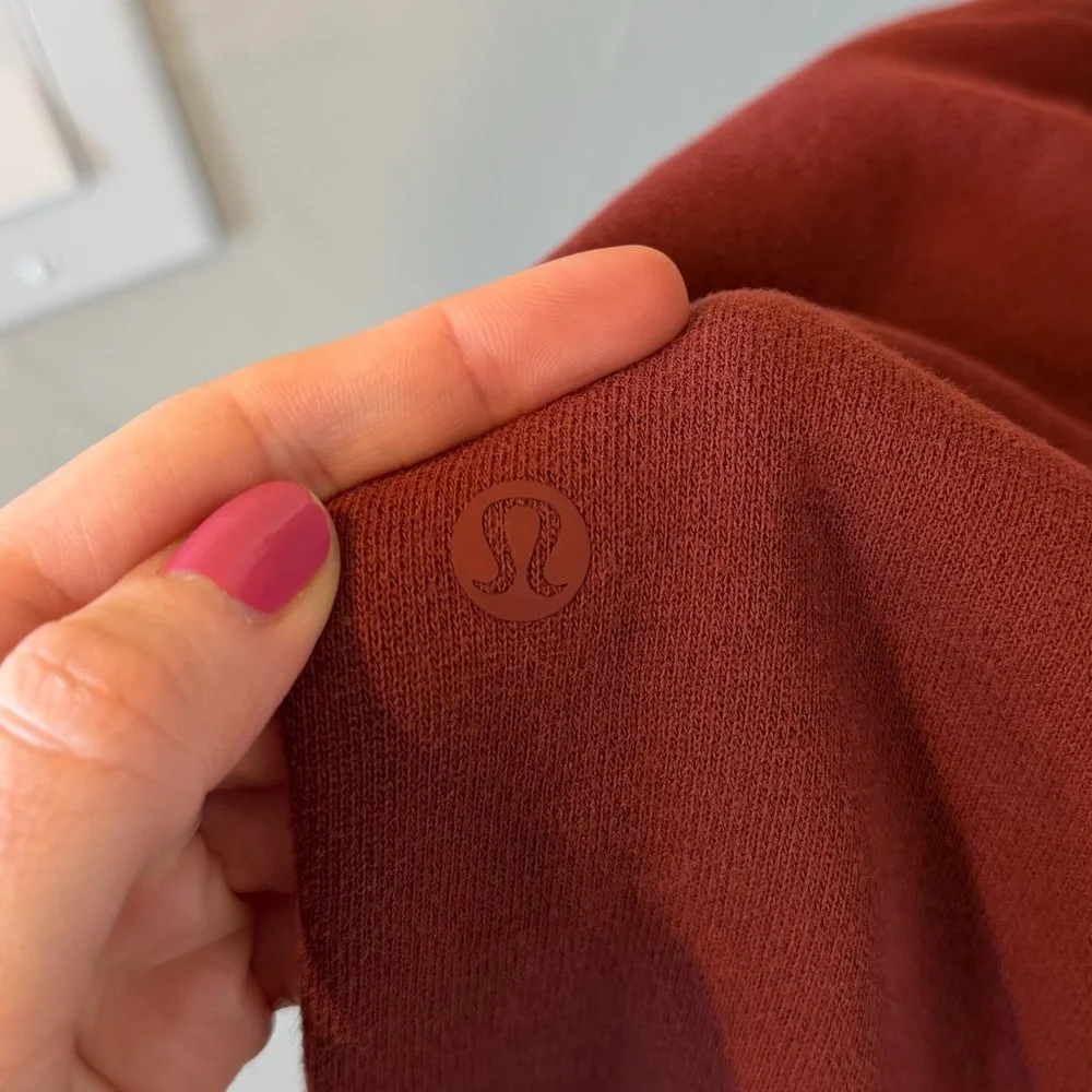 Lululemon Date Brown Scuba High Rise Jogger Size 6 - Picture 3 of 5